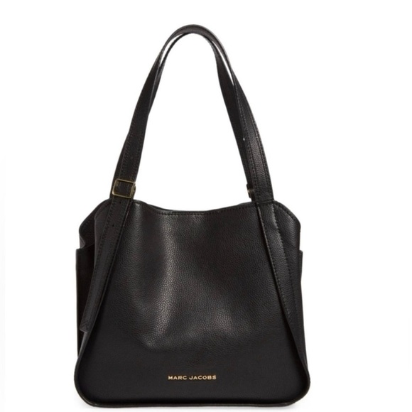 NEW!! MARC JACOBS The Director Leather Tote in Black – NWOT - Picture 1 of 11
